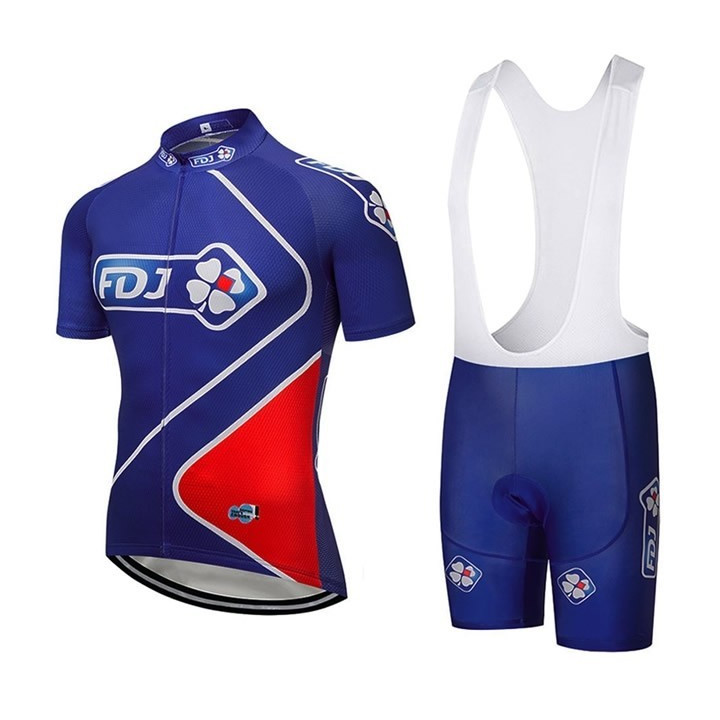 Conjunto de ciclismo FDJ: comodidad y frescura para tus paseos de verano