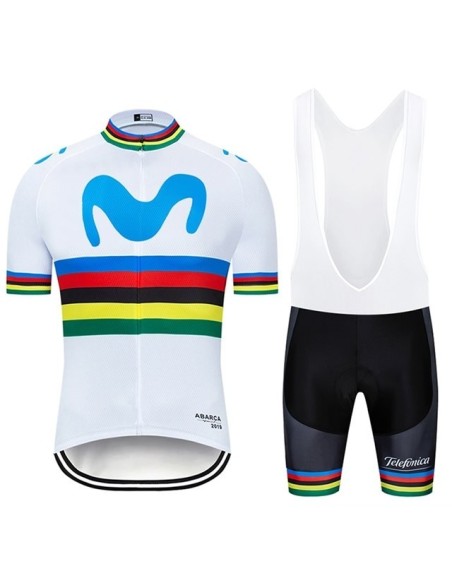 Conjunto de ciclismo Movistar: comodidad y frescura para tus paseos de verano