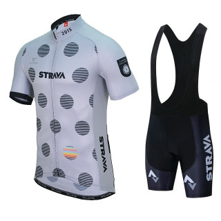 Conjunto de ciclismo corto Strava: comodidad y frescura para tus rutas