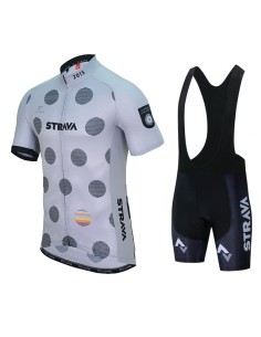 Conjunto de ciclismo corto Strava: comodidad y frescura para tus rutas