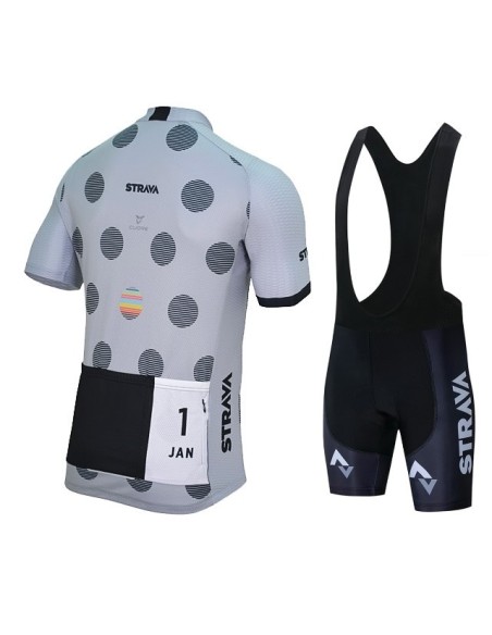 Conjunto de ciclismo corto Strava: comodidad y frescura para tus rutas