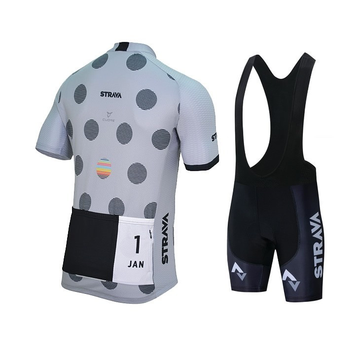 Conjunto de ciclismo corto Strava: comodidad y frescura para tus rutas