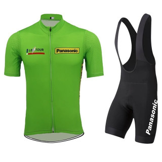 Conjunto corto de ciclismo Panasonic: comodidad y frescura para tus rutas