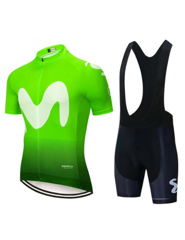 Conjunto de ciclismo Movistar: comodidad y frescura para tus pedaleadas