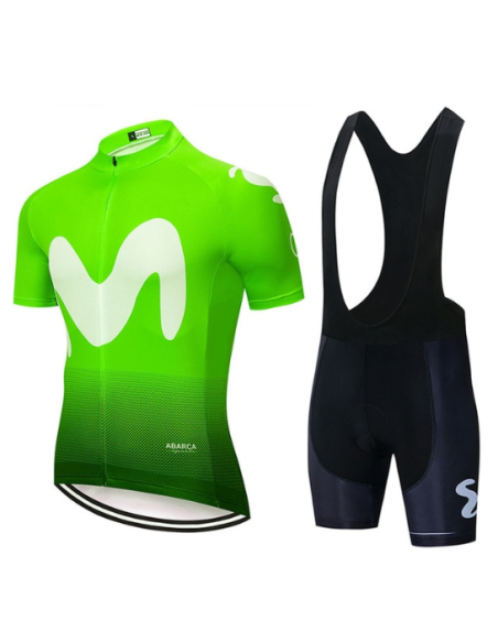 Conjunto de ciclismo Movistar: comodidad y frescura para tus pedaleadas