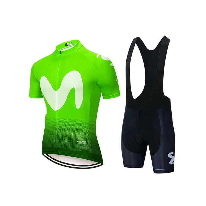 Conjunto de ciclismo Movistar: comodidad y frescura para tus pedaleadas