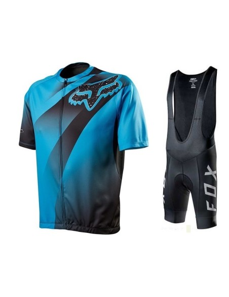 Conjunto corto de ciclismo Fox para sentirte cómodo y fresco en tus rutas