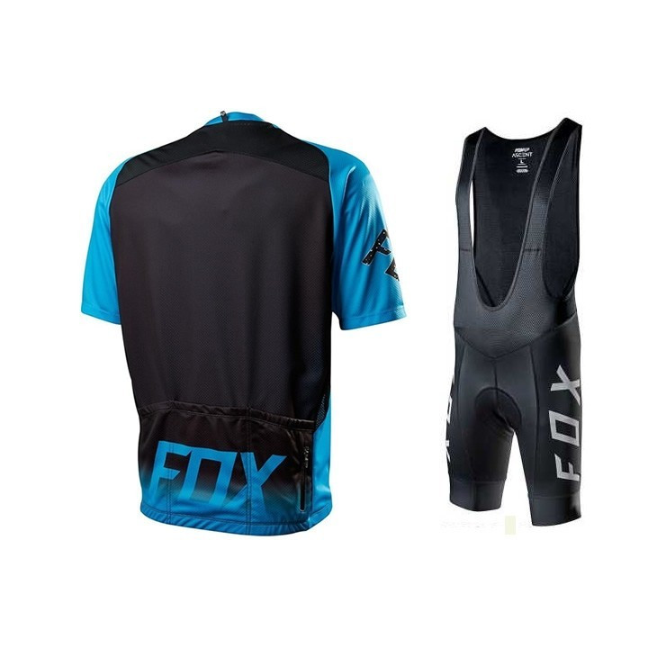 Conjunto corto de ciclismo Fox para sentirte cómodo y fresco en tus rutas