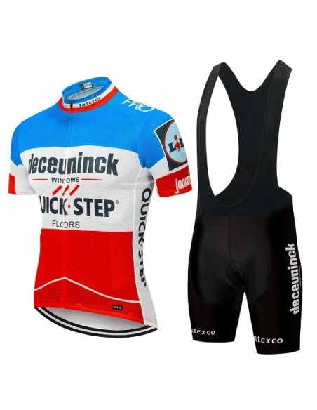 Conjunto de ciclismo Quick Step: comodidad y frescura para tus rutas