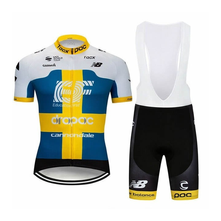 Conjunto corto de ciclismo EF Education First para disfrutar del verano en dos ruedas