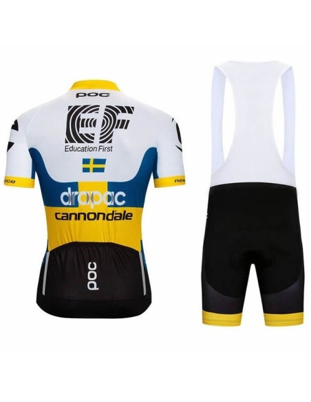 Conjunto corto de ciclismo EF Education First para disfrutar del verano en dos ruedas