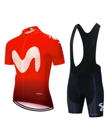 Equipación de ciclismo Movistar: comodidad y frescura para tus pedales