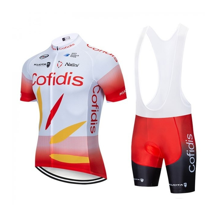 Conjunto corto de ciclismo Cofidis: comodidad y estilo para tus paseos