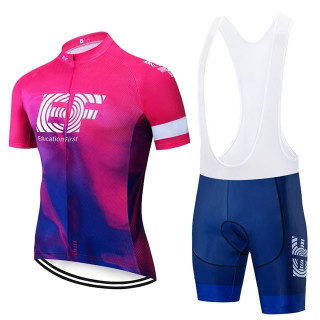 Conjunto corto de ciclismo EF Education First: comodidad y estilo para tus paseos de verano