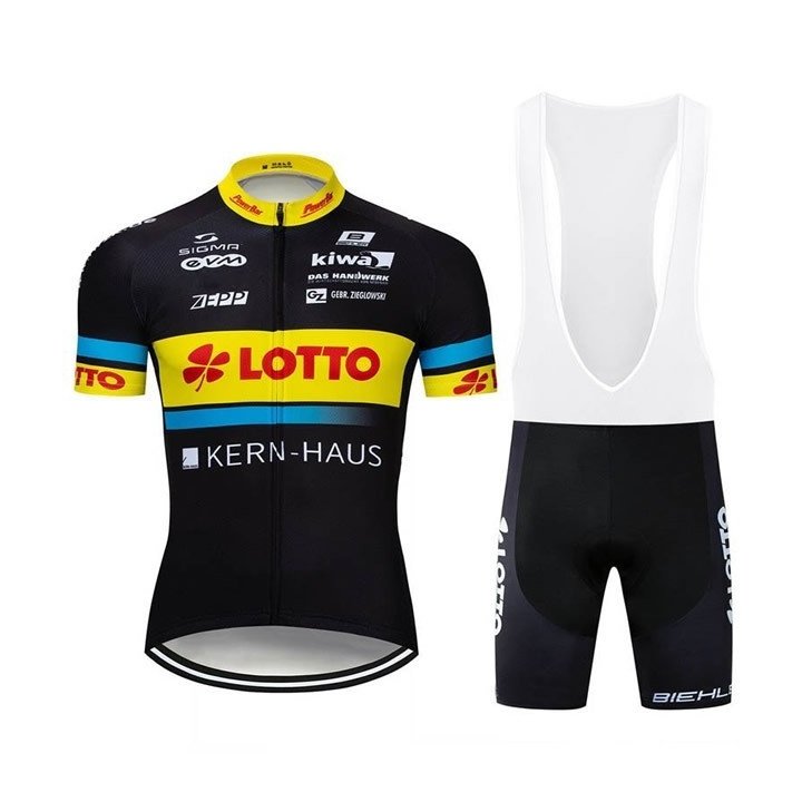 Conjunto corto de ciclismo Lotto: comodidad y calidad para tus rutas