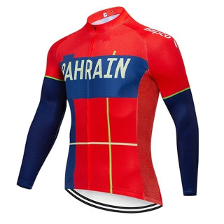 Maillot de ciclismo largo Bahrain Merida: comodidad y estilo para tus rutas