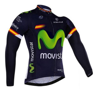 Maillot largo Movistar: comodidad y estilo para tus rutas en bici