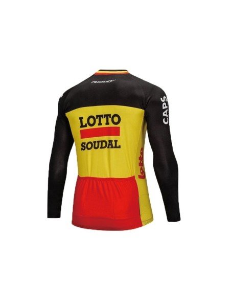 Maillot de ciclismo largo Lotto para un paseo cómodo y fresco