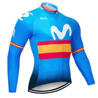 Maillot de ciclismo largo Movistar: comodidad y estilo para cada ruta