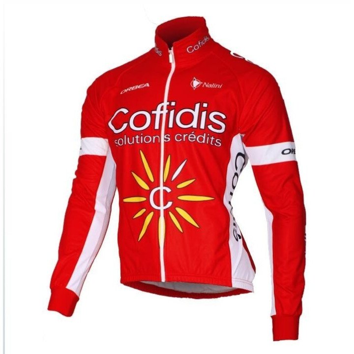 Maillot de ciclismo largo Cofidis: comodidad y estilo para tus rutas