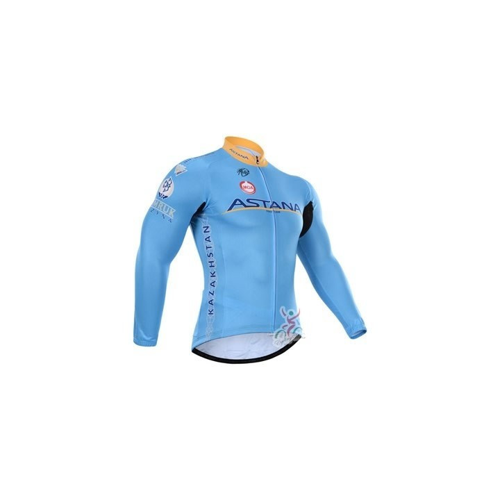 Maillot de ciclismo largo Astana: comodidad y estilo para tus rutas