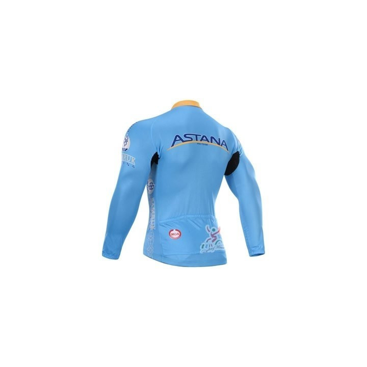 Maillot de ciclismo largo Astana: comodidad y estilo para tus rutas