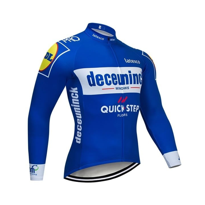 Maillot de ciclismo largo Quick Step, comodidad y estilo para tus rutas