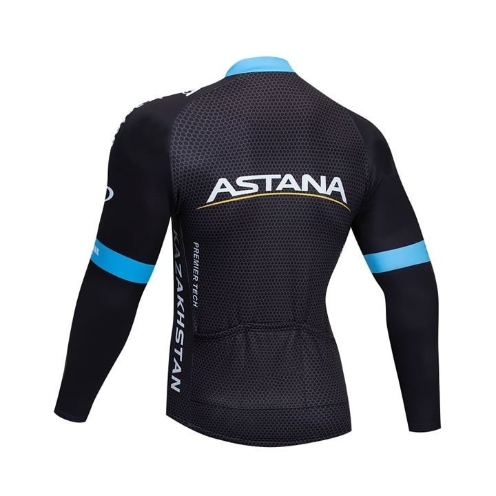Maillot de ciclismo largo Astana: comodidad y estilo para tus rutas