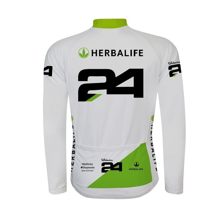 Maillot de ciclismo largo Herbalife para estar cómodo y estiloso en cada pedaleo