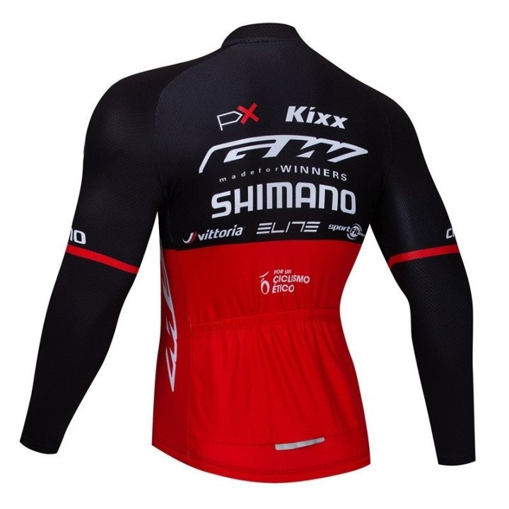 Maillot ciclismo largo GW Shimano: comodidad y estilo para tus rutas