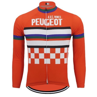 Maillot ciclismo largo Peugeot: comodidad y estilo para tus rutas