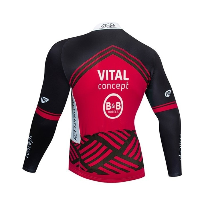 Maillot de ciclismo largo Vital Concept: comodidad y estilo para tus rutas