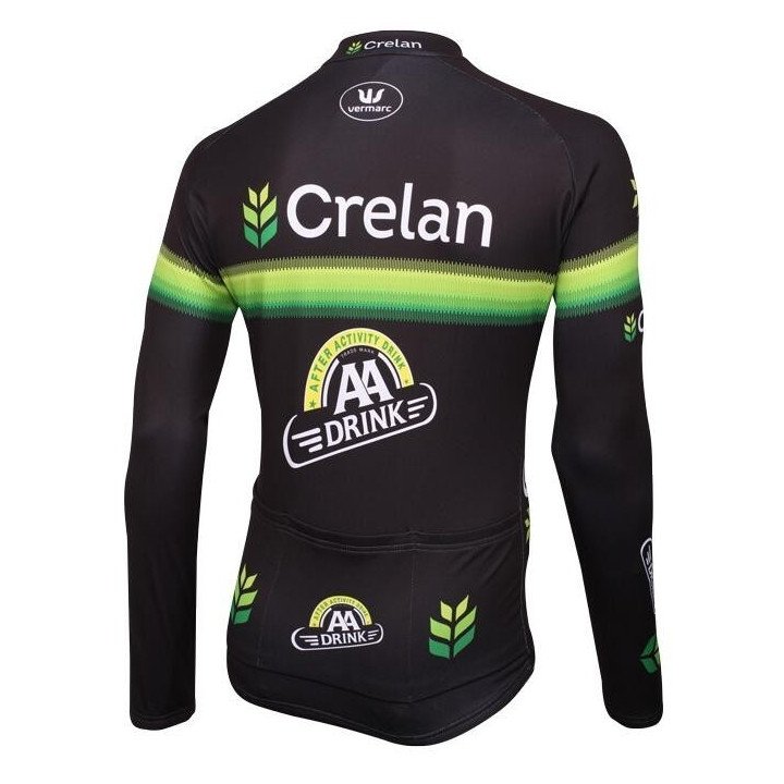Maillot de ciclismo largo Crelan: comodidad y estilo en cada pedaleada