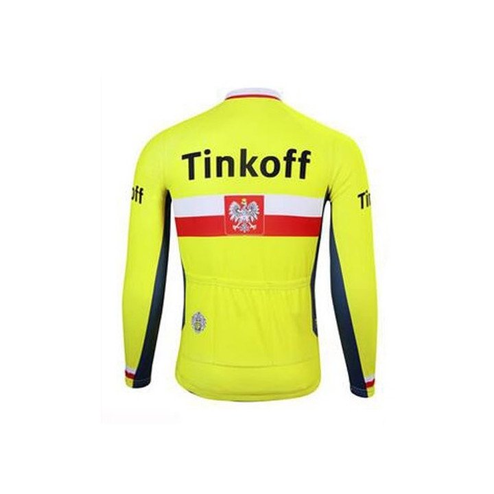 Maillot ciclismo largo Tinkoff: comodidad y frescura para tus rutas