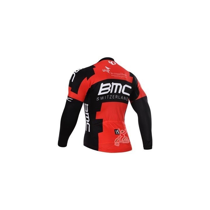 Maillot ciclismo largo BMC: comodidad y estilo para tus rutas
