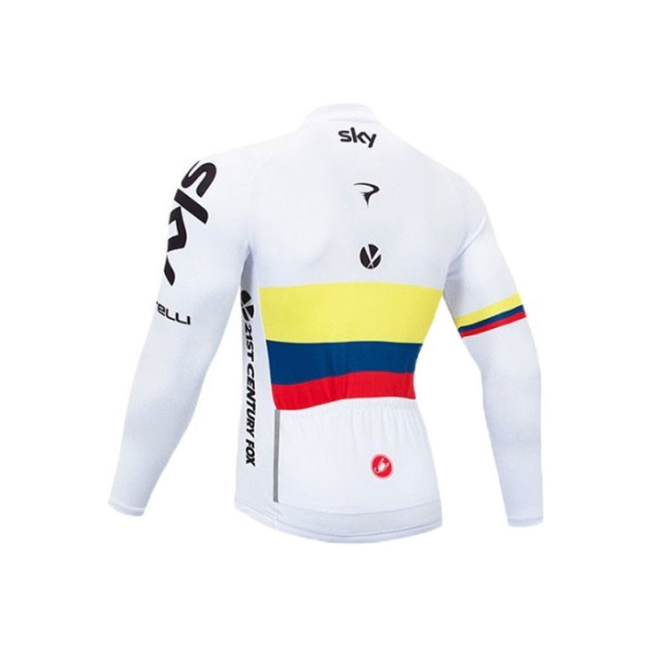 Maillot de ciclismo largo Sky: comodidad y estilo para tus rutas