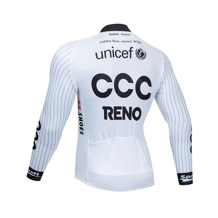 Maillot de ciclismo largo CCC: comodidad y estilo para tus rutas