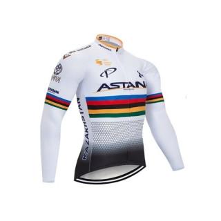 Maillot de ciclismo largo Astana: comodidad y estilo para tus rutas