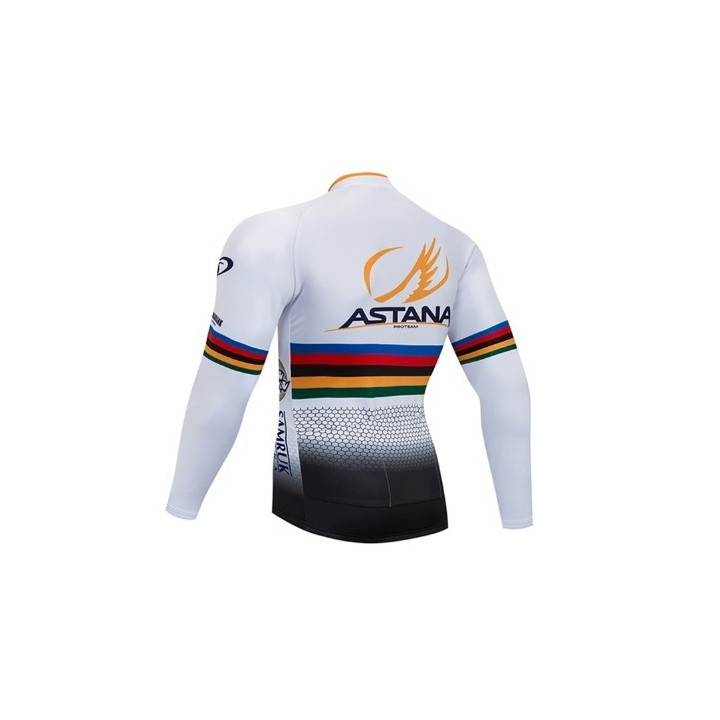Maillot de ciclismo largo Astana: comodidad y estilo para tus rutas