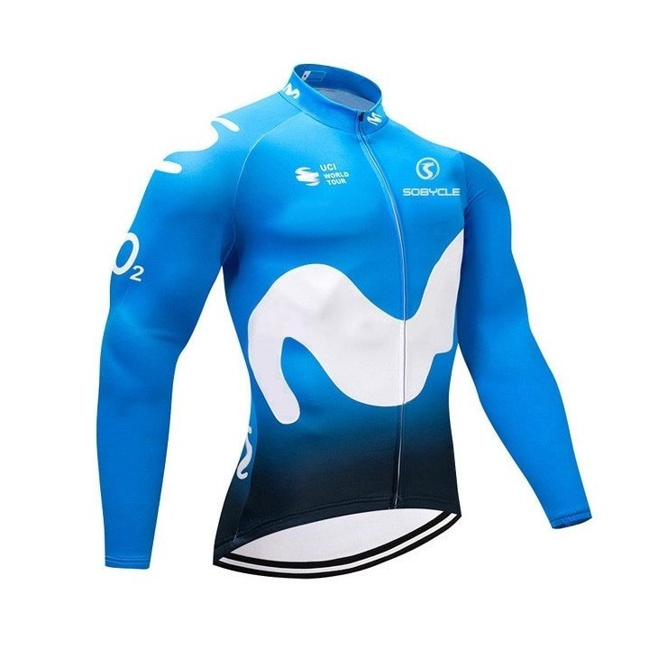 Maillot de ciclismo largo Movistar: comodidad y frescura para tus rutas