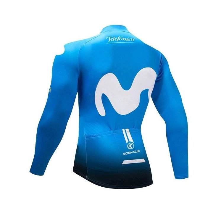 Maillot de ciclismo largo Movistar: comodidad y frescura para tus rutas