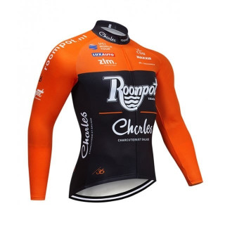 Maillot ciclismo largo Roompot: comodidad y estilo para tus rutas