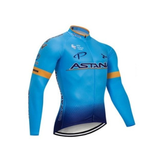 Maillot de ciclismo largo Astana: comodidad y estilo para tus rutas