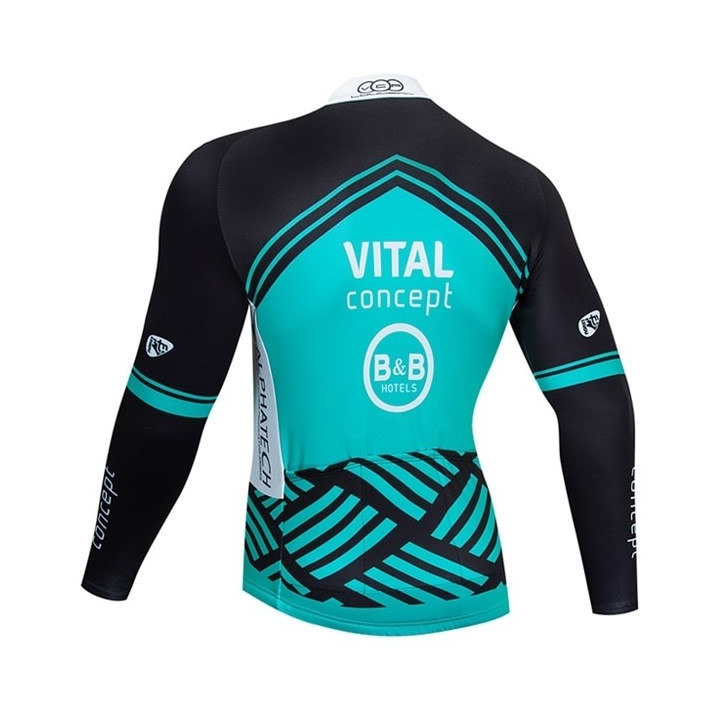 Maillot de ciclismo largo Vital Concept, comodidad y estilo para tus rutas