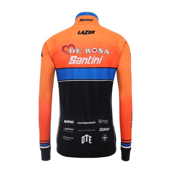 Maillot de ciclismo largo De Rosa: comodidad y estilo para pedalear tranquilo
