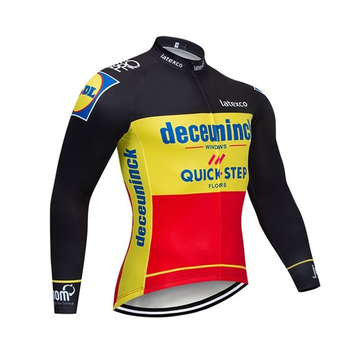 Maillot de ciclismo largo Quick Step: comodidad y estilo para tus rutas