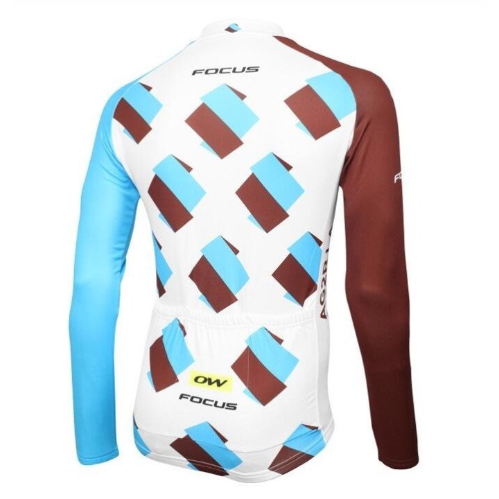 Maillot ciclismo largo Ag2r: comodidad y estilo para tus rutas en bici