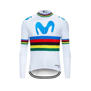 Maillot de ciclismo largo Movistar: comodidad y estilo para tus rutas