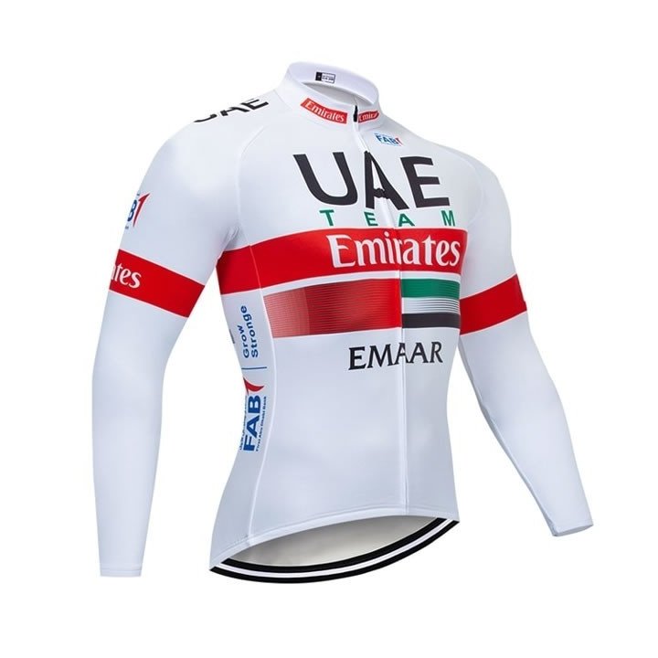 Maillot de ciclismo largo Abu Dhabi: comodidad y estilo para cualquier clima