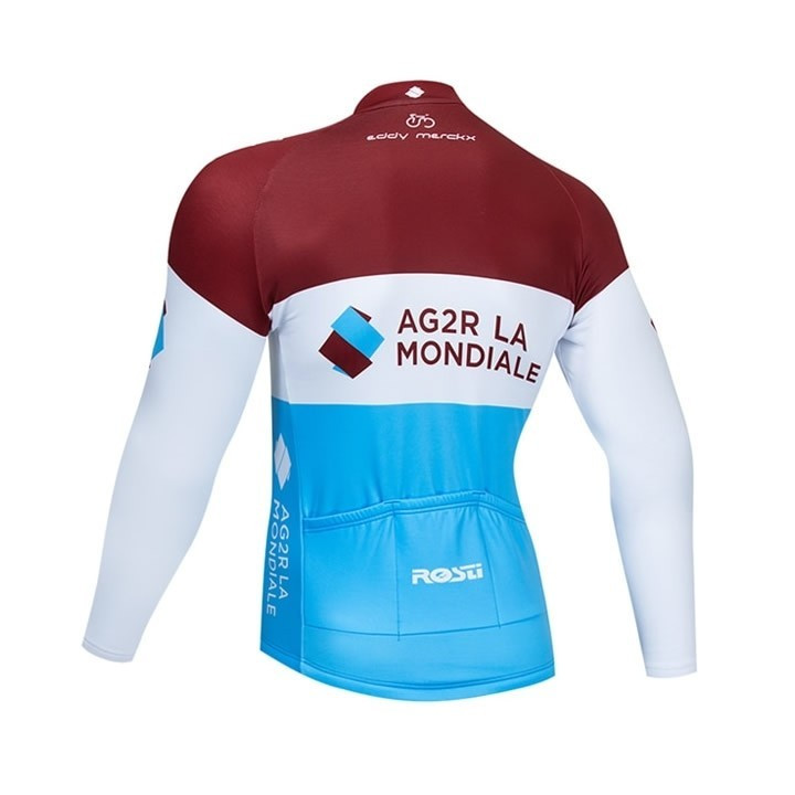 Maillot de ciclismo largo Ag2r: comodidad y estilo para tus rutas